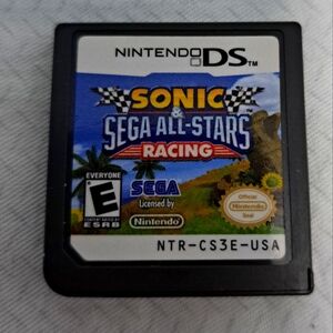 Nintendo DS Donic Sega all star racing game